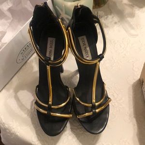 Steven Madden Black Heels Size 8